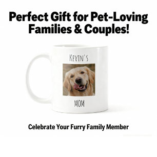 Personalisierter Hundemutter-Foto-Becher   Individ Kaffeetasse