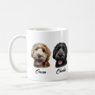 Personalisierter Hundepapa Bester Hundepapa über Kaffeetasse