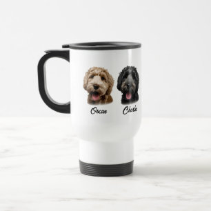 Personalisierter Hundepapa Bester Hundepapa über Reisebecher