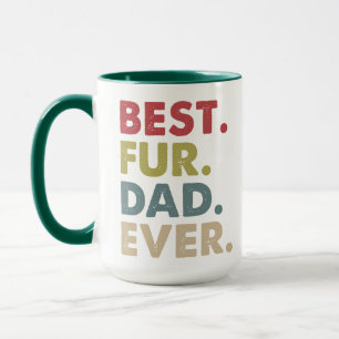 Personalisierter Hundepapa Bester Hundepapa über Tasse