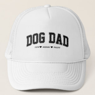 Personalisierter Hundepapa   Bester Hundepapa über Truckerkappe