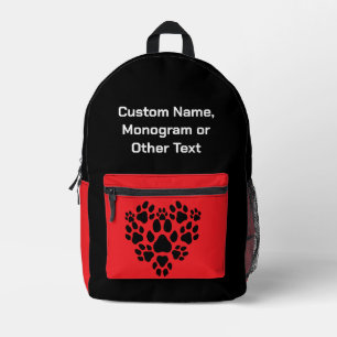 Personalisierter Hundeschrank - Benutzerdefinierte Bedruckter Rucksack