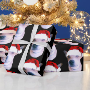 Personalisierter Hundeweihen Geschenkpapier