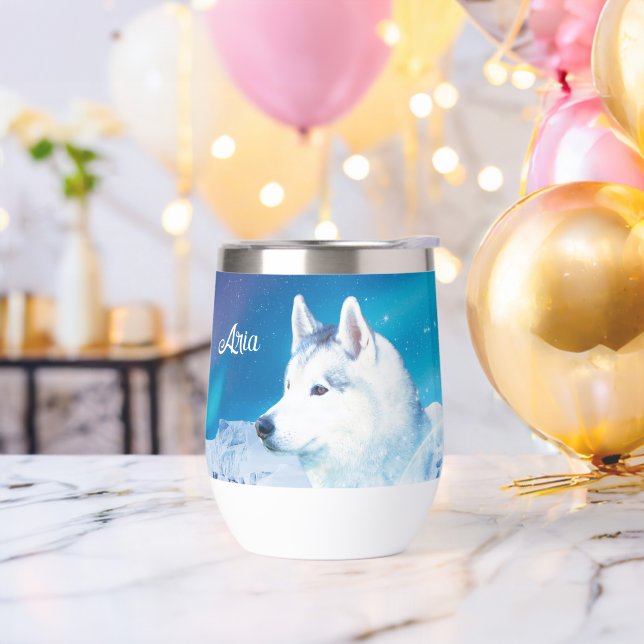 Personalisierter Husky-Hund (Junggesellenabschied)