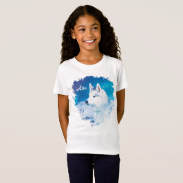 Personalisierter Husky-Hund T-Shirt