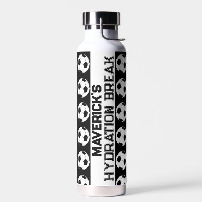 Personalisierter Hydrationspause-Fußball Trinkflasche (Links)