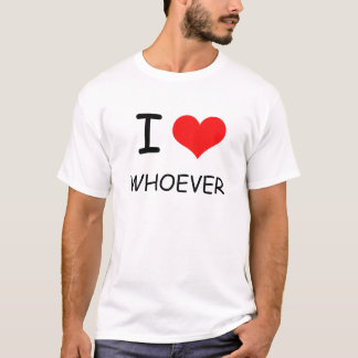 Personalisierter i-Liebe-T - Shirt