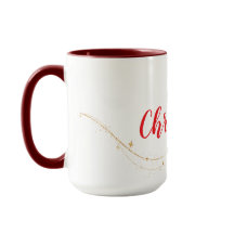 Personalisierter Ich liebe Weihnachten Becher