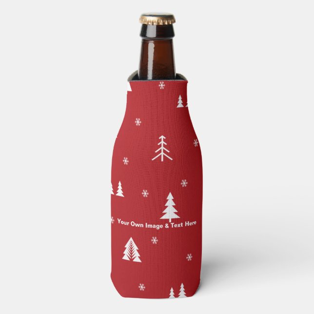 Personalisierter Ihre eigene Foto Flasche Cooler Flaschenkühler (Flaschenvorderseite)