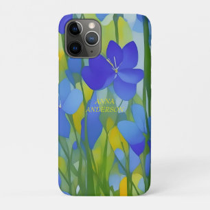 PERSONALISIERTER Impressionist Texas Bluebonnets Case-Mate iPhone Hülle