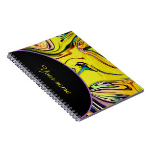 Personalisierter impressionistischer Marmor Notizblock