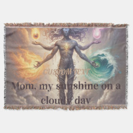 Personalisierter Individuelle Name Blanket Decke