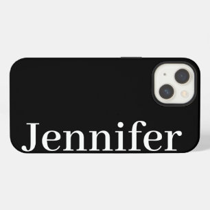 Personalisierter Individuelle Name Einfach Elegant iPhone Hülle