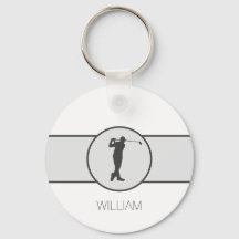Personalisierter Individuelle Name Golfer Geschenk