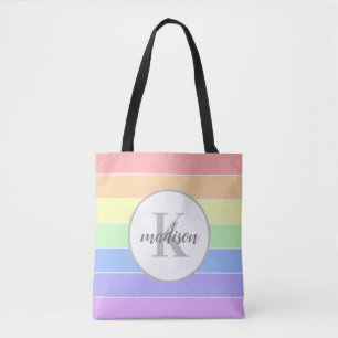 Personalisierter Individuelle Name Monogramm Regen Tasche
