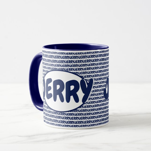 Personalisierter Individuelle Name Tasse (Vorderseite Links)