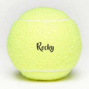 Personalisierter Individuelle Name Tennisbälle