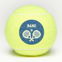 Personalisierter individuelle Name überquert Padel