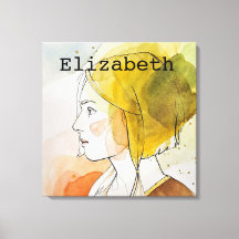 Personalisierter Individuelle Name und eigene Bild