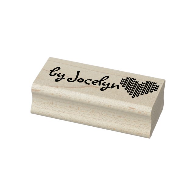 Personalisierter Individuelle Name von gegossenem  Gummistempel (Stempel)
