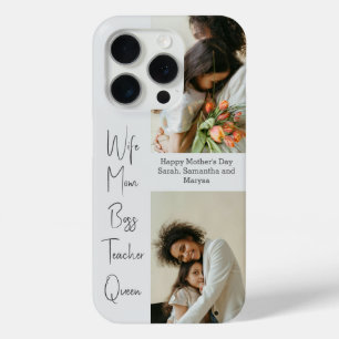 Personalisierter iPhone-Fall mit FotoCollage Tex Case-Mate iPhone Hülle