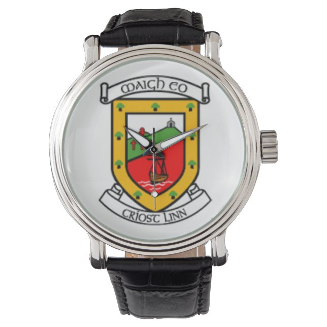 Personalisierter irischer Landkreis Men's Watches  Armbanduhr (Vorderseite)