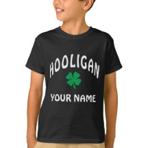 Personalisierter irischer Rowdy-T - Shirt
