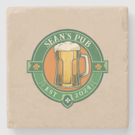 Personalisierter Irish Pub Untersetzer mit Individ
