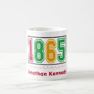 Personalisierter Juneteenth - Schwarze Geschichte Kaffeetasse
