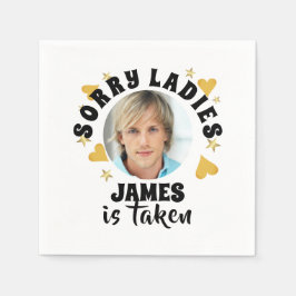 Personalisierter Junggeselinnen-Abschied Grooms Ge Serviette