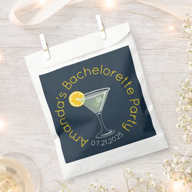 Personalisierter Junggeselinnen-Abschied Papierges Geschenktütchen (Ausgeschnitten)