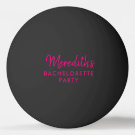 Personalisierter Junggeselinnen-Abschied Pong Ball Tischtennisball