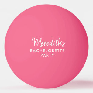 Personalisierter Junggeselinnen-Abschied Pong Ball Tischtennisball