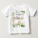 Personalisierter Jungle/Safari Baby T - Shirt (Vorderseite)