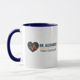 Personalisierter Kaffee für Kardiologen Tasse
