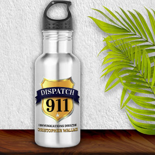 Personalisierter Kaffeebecher für 911-Dispatcher Edelstahlflasche