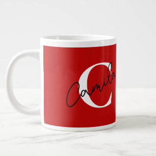 Personalisierter Kaffeebecher mit Namen Jumbo-Tasse