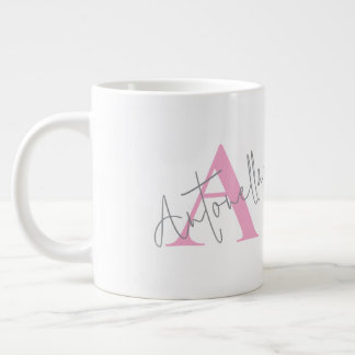 Personalisierter Kaffeebecher mit Namen Jumbo-Tasse