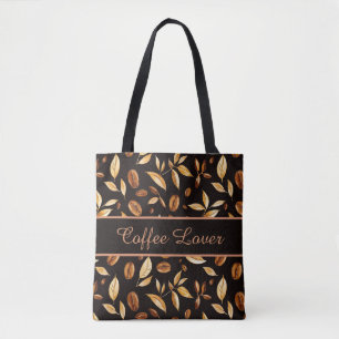 Personalisierter Kaffeeliebhaber Tasche