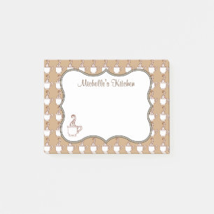 Personalisierter Kaffeepapitnotiz Post-it Klebezettel