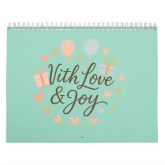 Personalisierter Kalender 2025 - Stilvoll, funktio