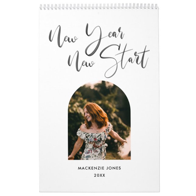 Personalisierter Kalender des  Fotos mit den Maler (Titelbild)