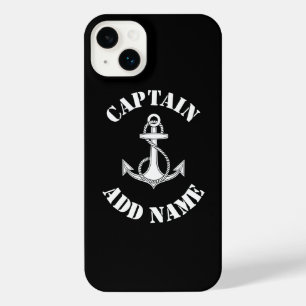 Personalisierter Kapitän iPhone 14 Plus Hülle