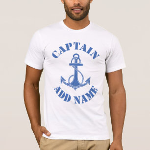 Personalisierter Kapitän T-Shirt