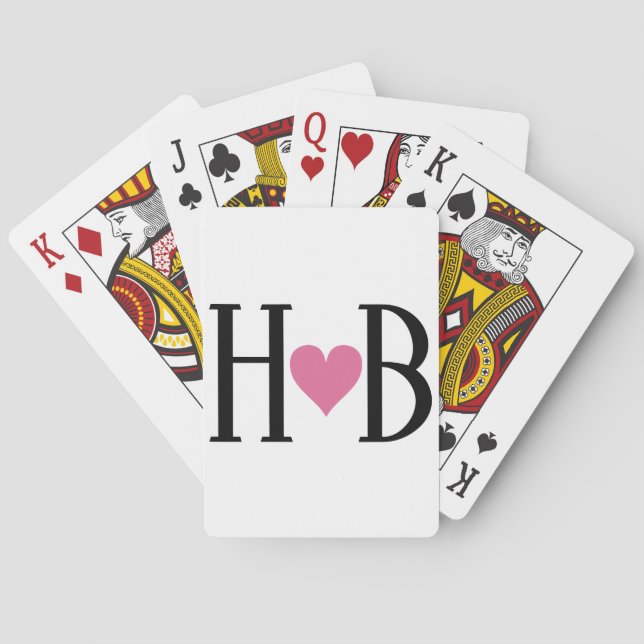 Personalisierter Kartenbrücken-Player Spielkarten (Rückseite)