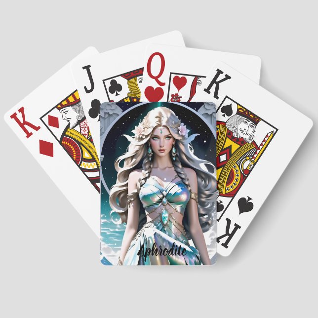 Personalisierter Kartenprüfstand Foto und Name Aus Spielkarten (Rückseite)