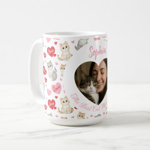 Personalisierter Katzen-Mama-Becher Benutzerdefi Kaffeetasse