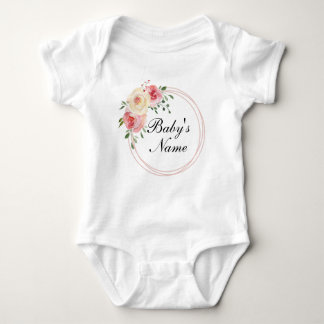 Personalisierter Keepake Baby Name Baby Bodysuit Strampler