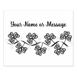 Personalisierter Keltischer Knoten Stempel