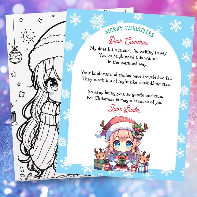 Personalisierter Kinderbrief von Santa  (Von Creator hochgeladen)